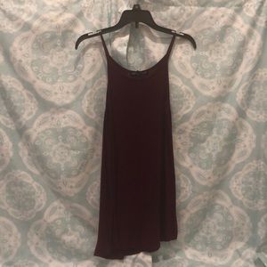 Casual burgundy tank top!